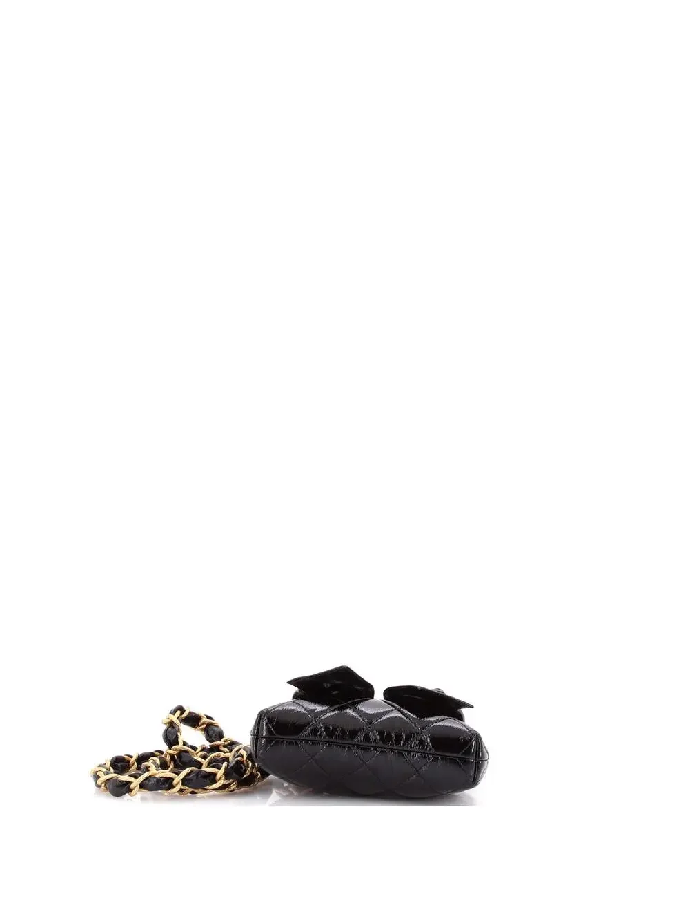 Chanel Bow Frame Clutch With Chain #237497C37B